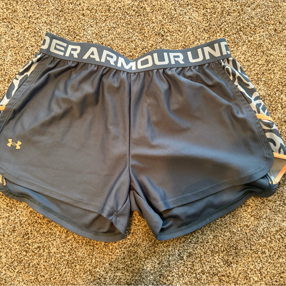 Under Armour Light Blue Performance Shorts